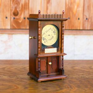 木製ミニアンティークオルゴール ディスクオルゴール ~カノン