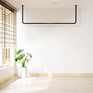 アイアンバー物干し天井1500mm