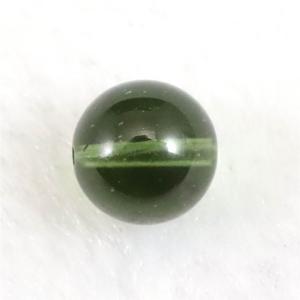 鑑別書付属 モルダバイト ブレスレット 7mm t64-458 : 誠安天然石専門
