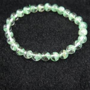 ブラジル産 グリーンガーネット ツァボライト 8.5mm玉ブレスレット