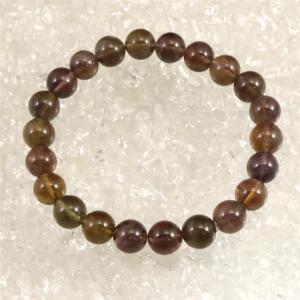 モンドクォーツ エレスチャル 6.5mmブレスレット 証明書付 10.9g