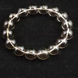 コロンビア産 スモーキーレムリアンシード 13mm玉ブレスレット