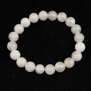 日本銘石 自社工場 ブレスレット 宮崎県宮崎ニニギ水晶(129-87) 日本銘