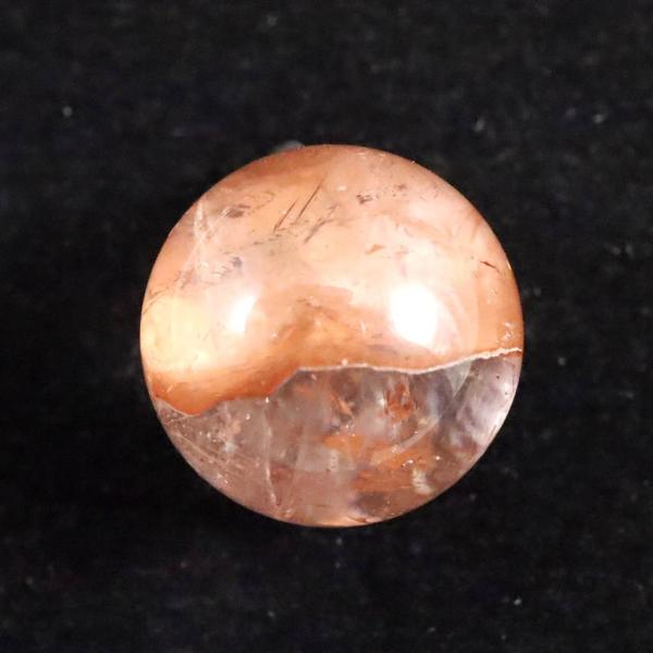 H&amp;E社 ピンクファイアアゼツライト(AZOZEO) 15mmスフィア 証明書付 4.7g 【榎本通...