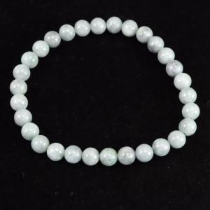 糸魚川青翡翠淡い氷種青翡翠８mm２３玉ブレスレット画像入り証明書付き 糸魚川青翡翠淡い氷種青翡翠8mm23玉ブレスレット画像入り証明書付き