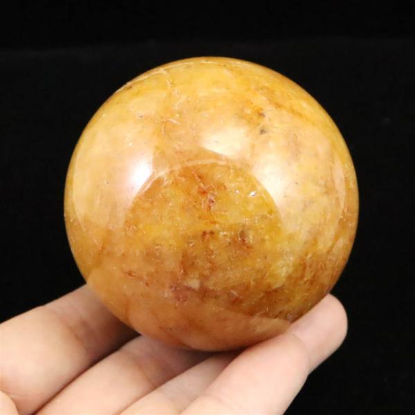 H&amp;E社 ヒマラヤゴールドアゼツライト（AZOZEO) 60mmスフィア 証明書付 328g 【榎本...