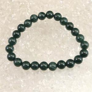 ミャンマー産 ラベンダー 翡翠 ヒスイ 11.5mm玉ブレスレット 45.8g