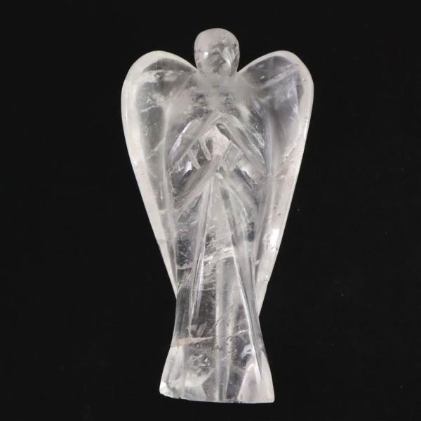 ヒマラヤ水晶 マニカラン産  80mm エンジェル 天使 置物 73.2ｇ 【榎本通商65505】