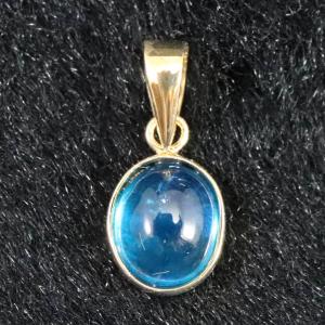 ウォーターメロントルマリン ペンダントトップ K18YG 0.73g 【榎本通商