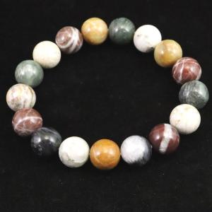 インディゴライト （ブルー トルマリン 入り 水晶） 8.5mm玉