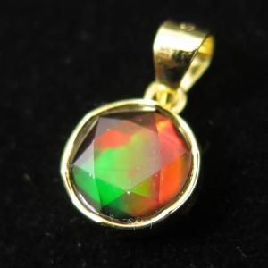 ネックレス ペンダント パワーストーン 開運 アンモライト 六芒星 正規