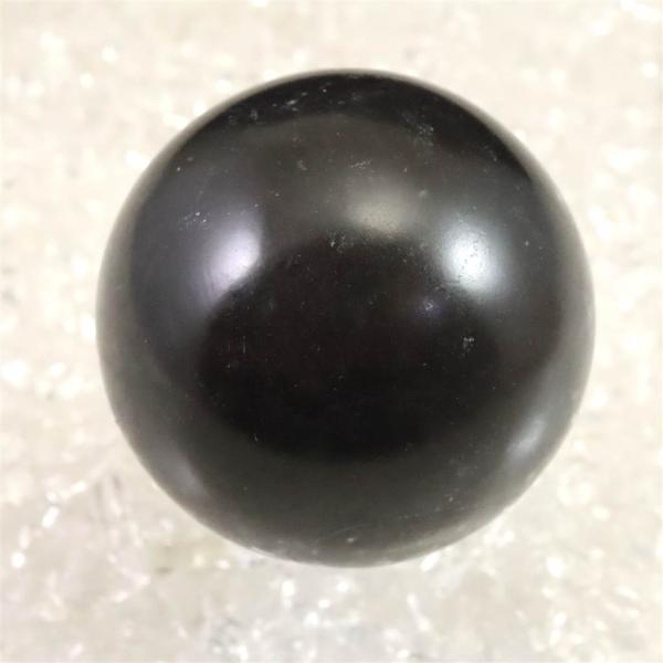 H&amp;E社 ブラックアゼツライト(AZOZEO) 39mmスフィア 証明書付 87g 【榎本通商881...