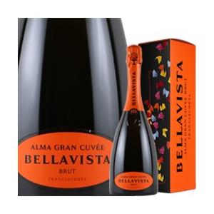 ワイン スパークリング 白 発泡 [NV]フランチャコルタ・アルマ・グラン・キュヴェ・ブリュット[ボックス付]