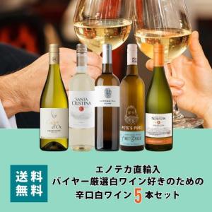 ワイン ワインセット エノテカ直輸入 バイヤー厳選白ワイン好きのための辛口白ワイン5本セット