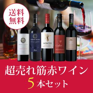 ワイン ワインセット エノテカ厳選！超売れ筋赤ワイン5本セット RC11-1 [750ml x 5] 送料無料