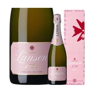 ワイン ロゼ スパークリング シャンパン ランソン ロゼ・ラベル