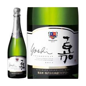 白 スパークリングワイン  嘉スパークリング・シャルドネ / 高畠ワイナリー  日本 山形県 750ml｜enoteca-online