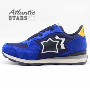 ATLANTIC STARS スニーカー アトランティックスターズ アンタレス ANTARES FBOF-BT53 BLUE-YEL / 青紺黄 メンズ イタリア製 送料無料｜enots-revir