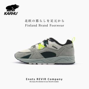 KARHU カルフ スニーカー レディース メンズ フュージョン 2.0 FUSION 2.0 KH804134 PIGEON / JUNE BUG ピジョン シューズ 靴 フィンランド 北欧 送料無料｜enots-revir