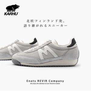 KARHU カルフ スニーカー レディース メンズ メスタリ KH805039 MESTARI  DAWN BLUE / BRIGHT WHITE グレー 白 シューズ 快適 靴 北欧 フィンランド 送料無料｜enots-revir