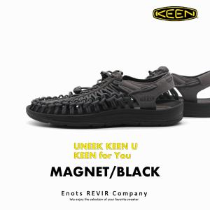 KEEN キーン ユニーク メンズ UNEEK 1026335 MAGNET/BLACK グレー/ブラック アウトドア キャンプ カジュアル 送料無料｜enots-revir