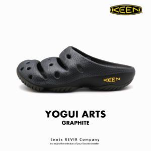 KEEN キーン サンダル ヨギ アーツ メンズ クロッグ YOGUI ARTS 1002036 GRAPHITE グラファイト ビーチサンダル ルームシューズ アウトドア｜enots-revir