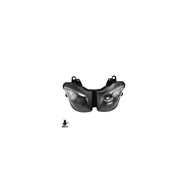 互換品  バイクフロントヘッドライトヘッドランプカワサキニンジャ ZX10R 2008-2010 2...