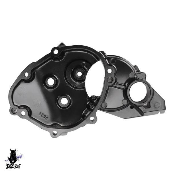 互換品  エンジンカバーモーターステーターカバークランクケースプロテクタークランクケースカバー右 K...