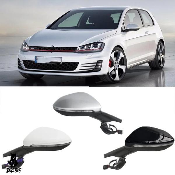 互換品  VW ゴルフ 7 MK7 2014-2016 5GG 857507 電動折りたたみバックミ...