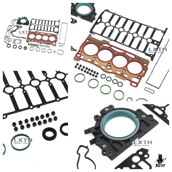 互換品 アウディA3/VWゴルフ/ジェッタ用 エンジンオーバーホールガスケットシールキット A04E...