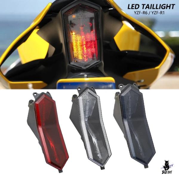 互換品 Yamaha YZF-R1/R1M/R1S 2015-2021 LED テールライト・ターン...