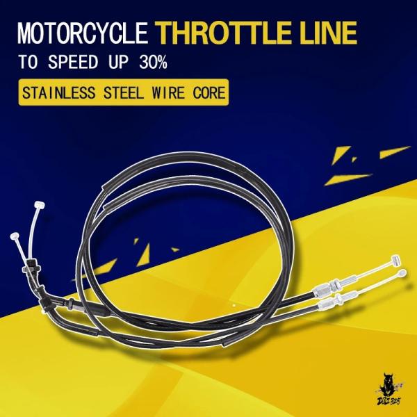 互換品 ホンダ CBR250 MC19/CBR19/NC19/CBR250RR 用 スロットルケーブ...