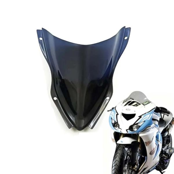 互換品 カワサキ ZX10R 2016-2020 用 フロントガラス ウインドディフレクター