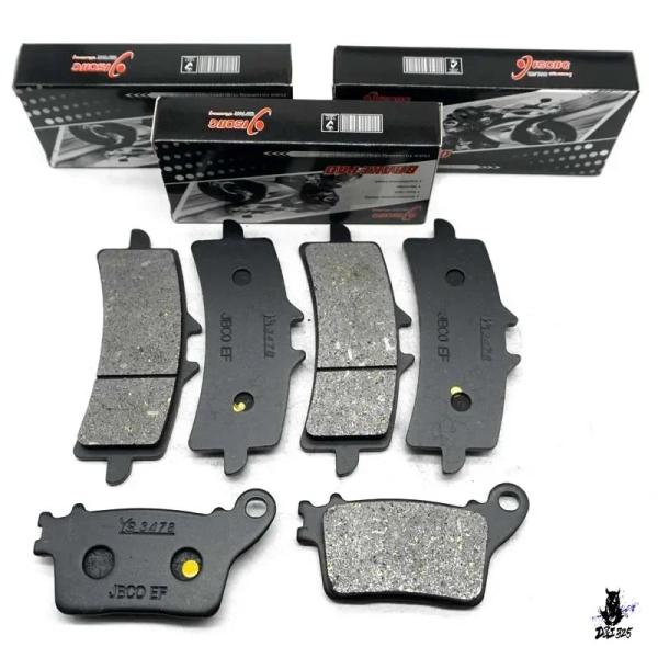 互換品 Kawasaki ZX-10R 2019-2024 用 ブレーキディスクパッドキットセット