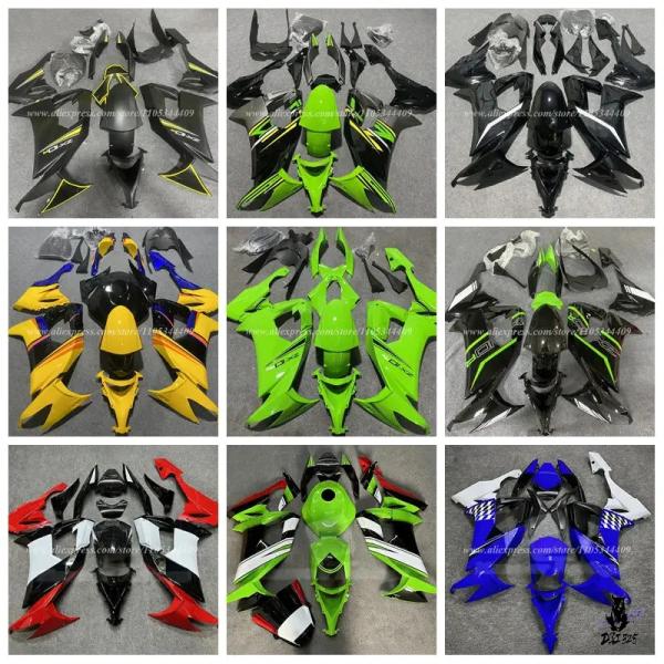 互換品 カワサキ ZX10R 2008-2010 用 カウリングシェルアクセサリー マルチカラー