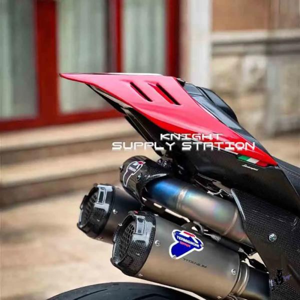 互換品 ドゥカティ V4/V4S/V4R ストリートファイター V4/V2用 カーボン柄製 テールセ...