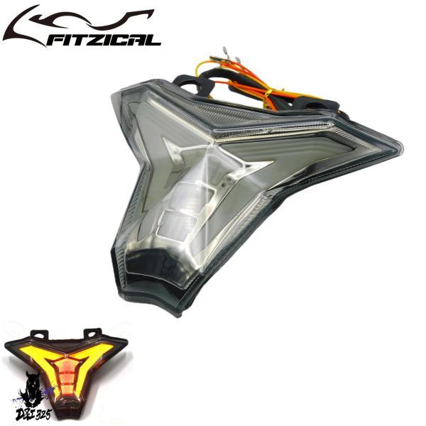 互換品  一体型LEDバイク バイク ライト リアブレーキライト ウインカー カワサキzx10rニン...