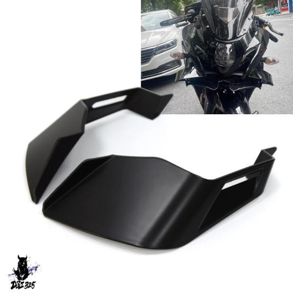 互換品  汎 ダウンフォースレーシングスポイラー 空力ウィング エアロウィングレット yzf r1 ...
