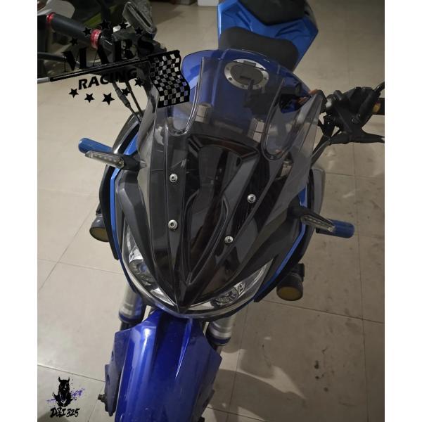 互換品  フロントガラス ウインディアンブレーカーアクセサリー カワサキZ250 z300 2013...