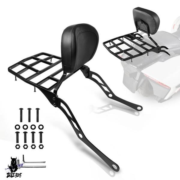 互換品  リアバックレスト助手席 キャリアセット Can-Am Spyder F3 F3-S F3-...