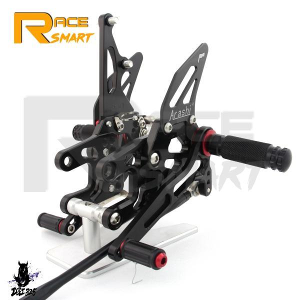 互換品  リアセットフットレストフットペグ カワサキ ZX-10R ZX1000 2004-2005...
