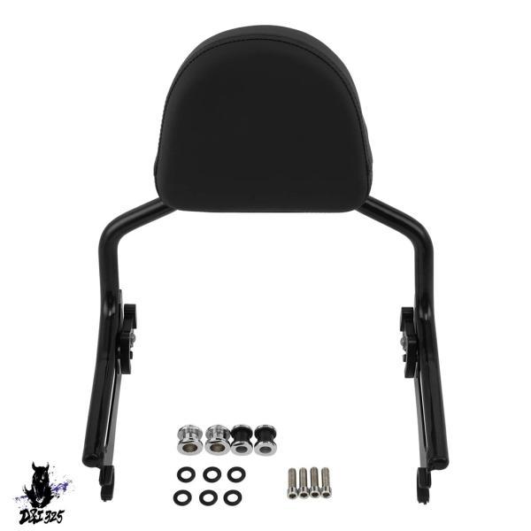 互換品  クイックリリース式パッセンジャーバックレストシーシーバー BMW R18 2020-202...