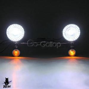 互換品 クロームバイク LED パッシングウィ...の詳細画像2
