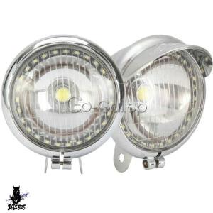 互換品 クロームバイク LED パッシングウィ...の詳細画像4