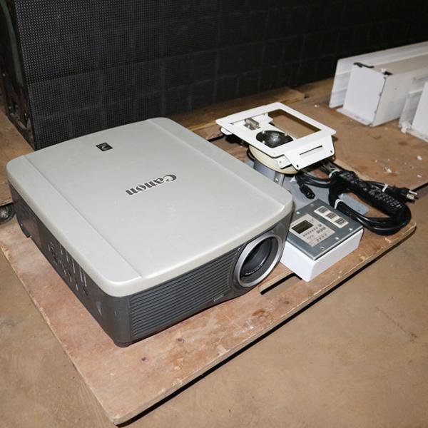 【中古】プロジェクター＆スクリーン SEP-200H-W100P SX6000 キャノン オーエスエ...