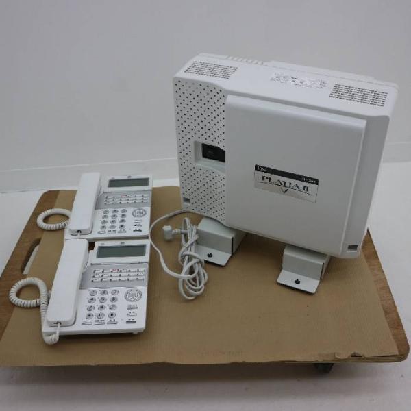【中古】電話設備 SAXA サクサ PT1000 2Std 主装置 TD810 多機能電話機18ボタ...
