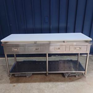 IKEA/イケア/通販】RIMFORSA リムフォルサ 作業台, ステンレススチール