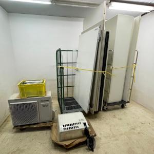 送料無料】プレハブ冷凍ユニットセット 三菱 室内機 PUA08L9-E 室外機