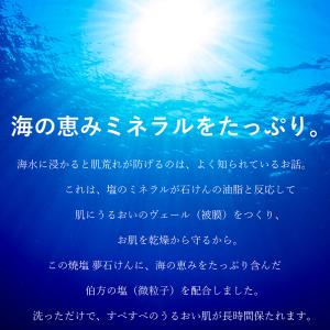 焼塩 夢石けん 60g 5個セット+1個サービ...の詳細画像3