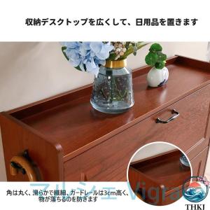 薄型 靴箱 下駄箱 シューズボックス 3段 省...の詳細画像4